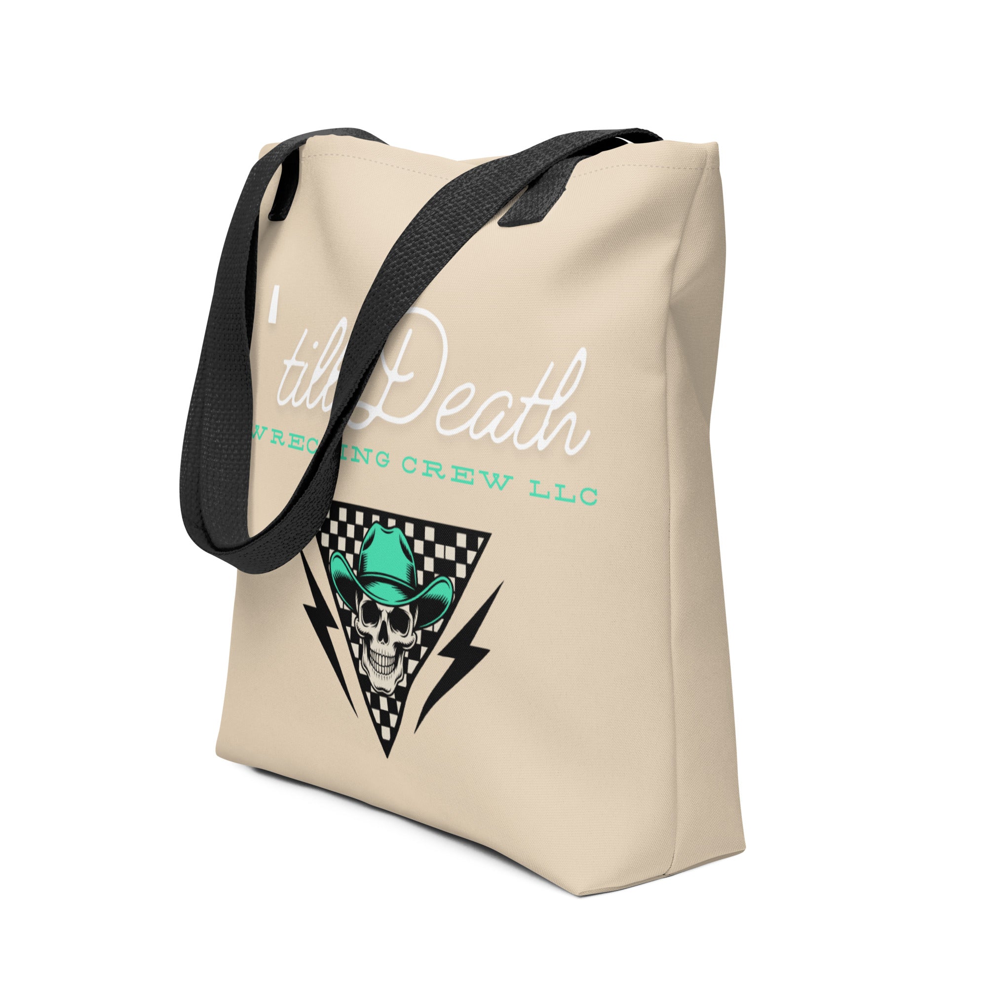 'till Death Tote bag