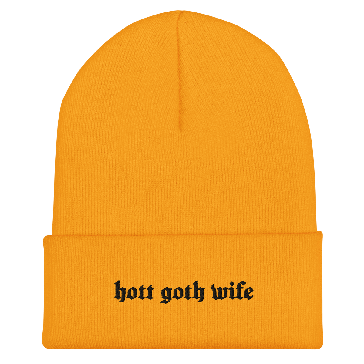 Hot Goth Wife Knit Beanie